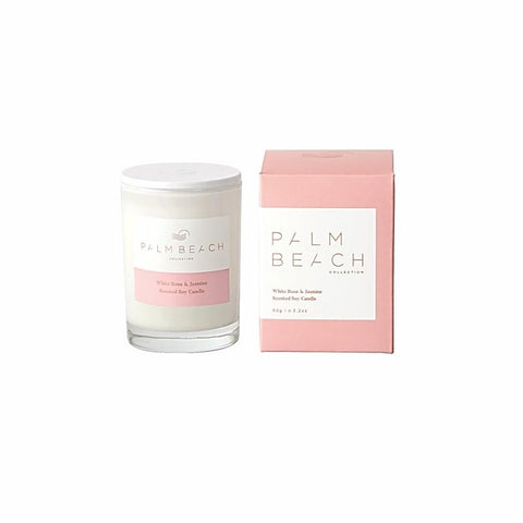 Palm Beach Collection - Mini Scented Soy Candle 90g - White Rose & Jasmine