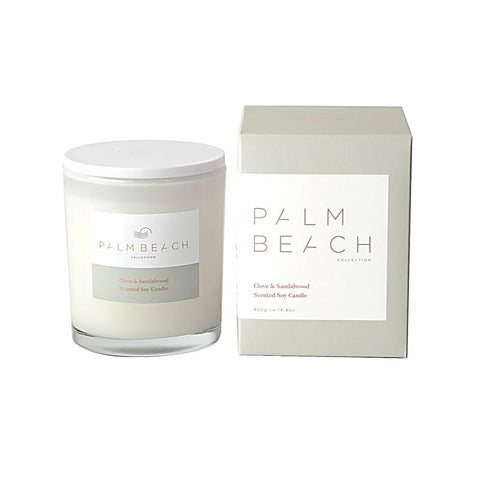 Palm Beach Collection - Scented Soy Candle 420g - Clove & Sandalwood