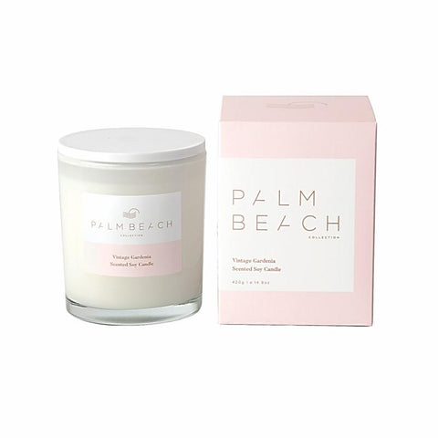 Palm Beach Collection - Scented Soy Candle 420g - Vintage Gardenia