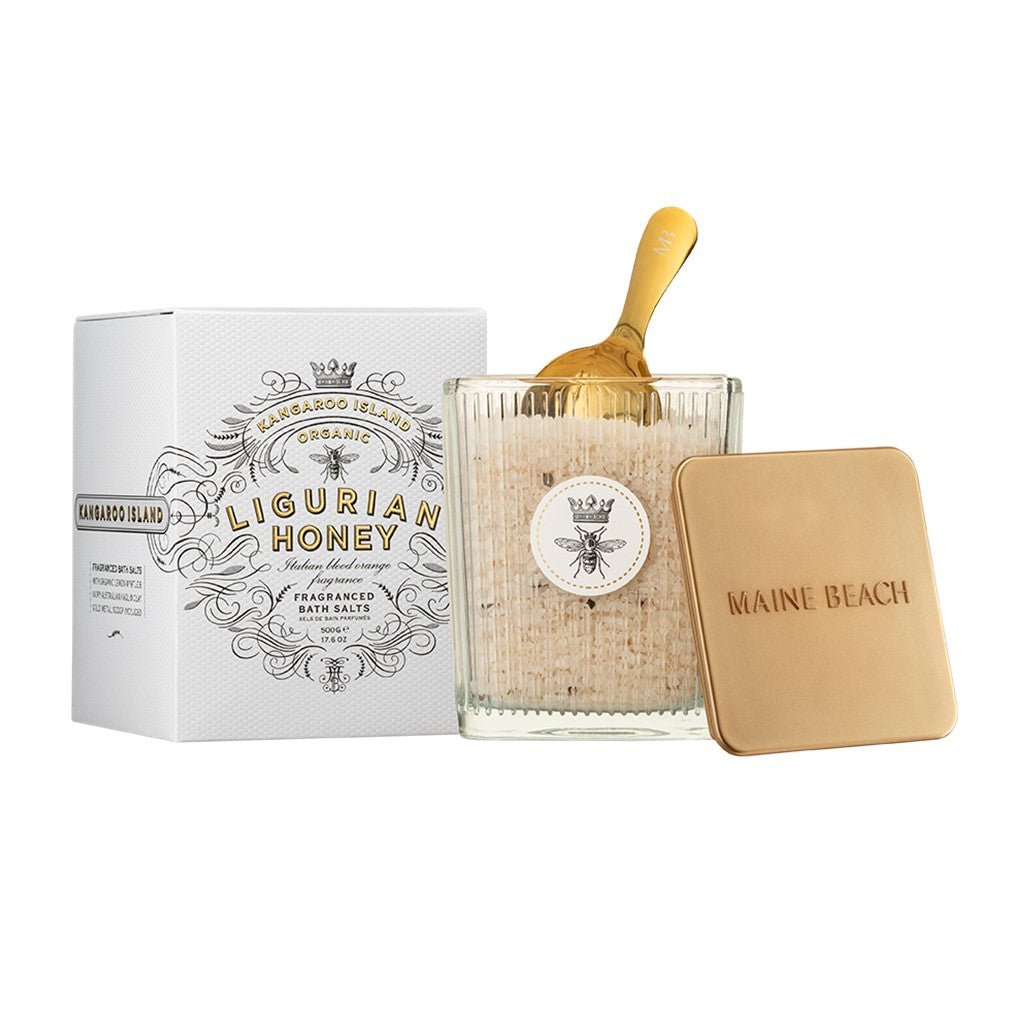 Maine Beach Ligurian Honey Bath Salts 500g