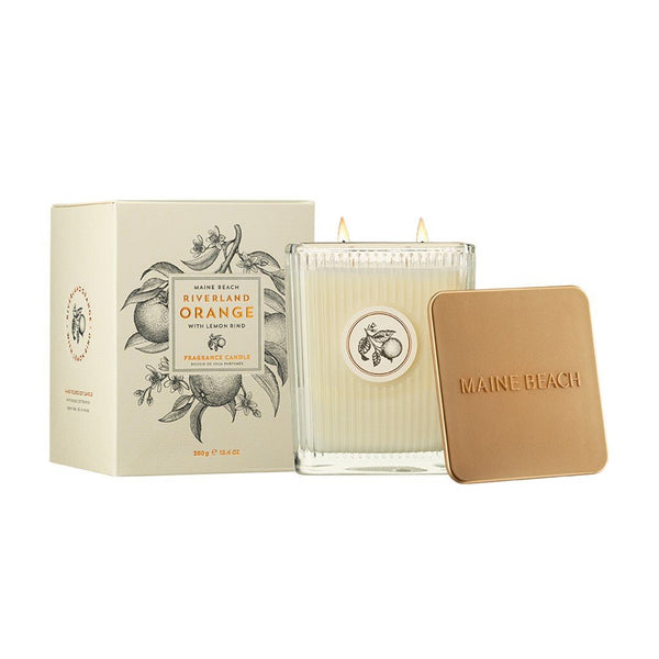 Maine Beach Riverland Orange Candle 380g