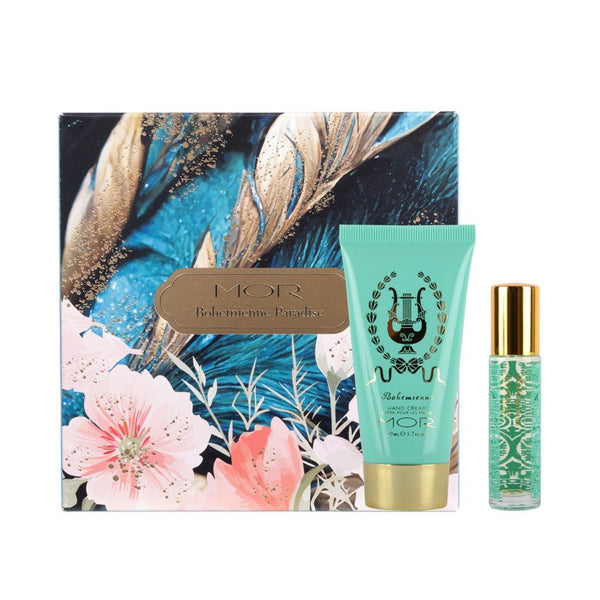 MOR Bohemienne Paradise Hand Cream & Perfume Oil Set