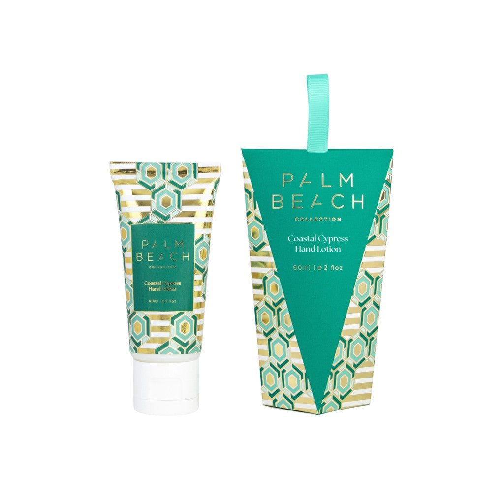 Palm Beach Collection Coastal Cypress Hanging Bauble Hand Lotion 60ml