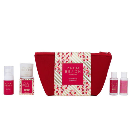 Palm Beach Collection Neon Cherry Holiday Set