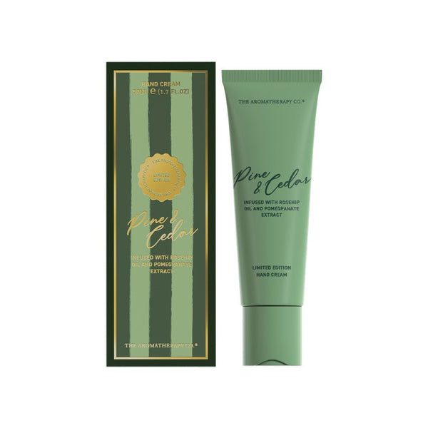 The Aromatherapy Co. Pine & Cedar Festive Hand Cream 50ml