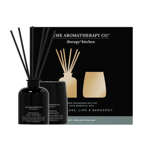 The Aromatherapy Co. Therapy Kitchen Mini Candle & Diffuser Gift Set