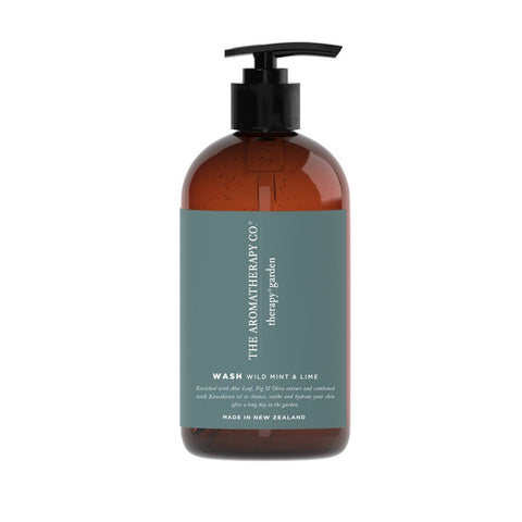 Therapy Garden Hand & Body Wash 500ml - Wild Mint & Lime