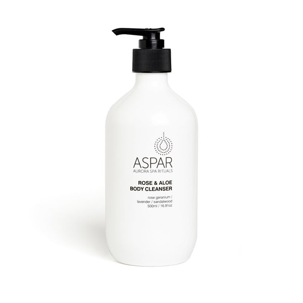 ASPAR Rose & Aloe Body Cleanser 500ml