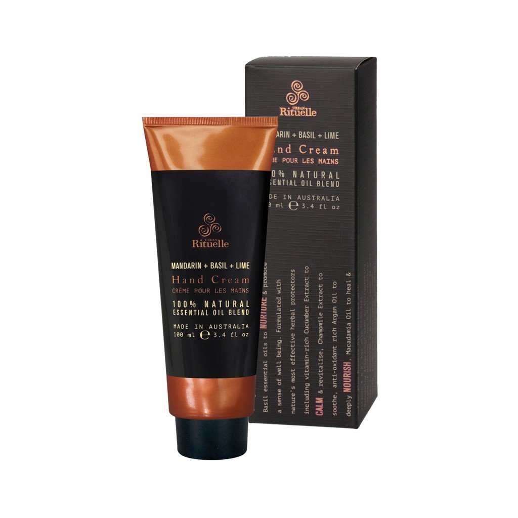 Urban Rituelle Mandarin, Basil & Lime Hand Cream 100ml