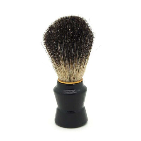 Accessories - Natural Hair Shaving Brush - Wooden Handle
