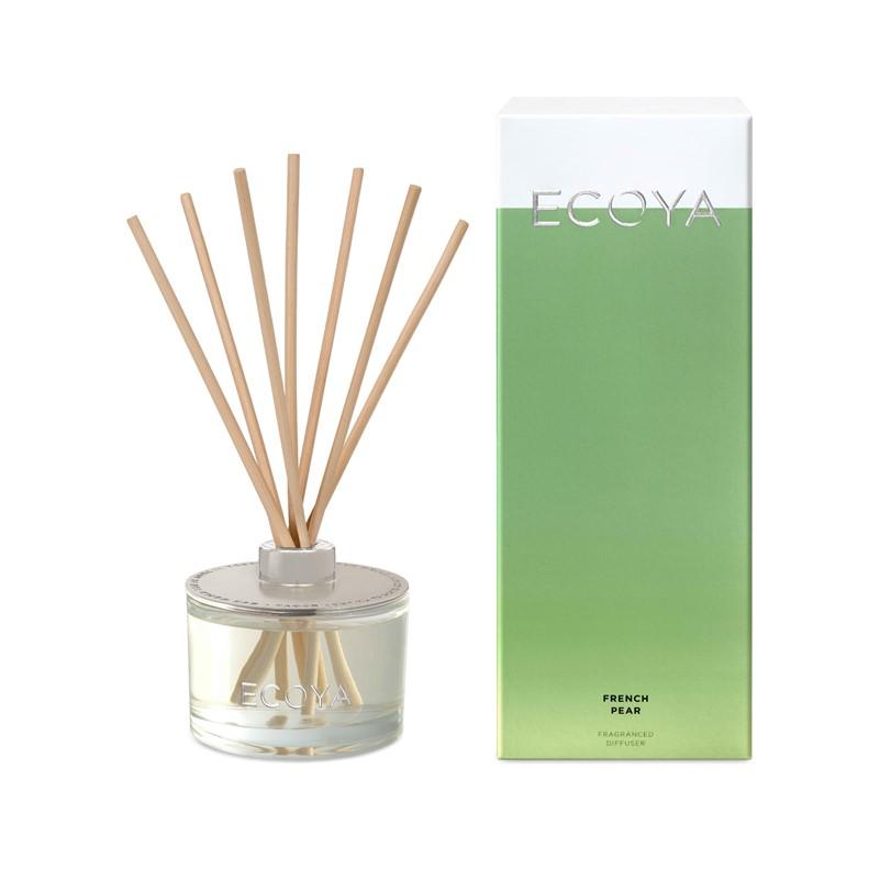 ECOYA - Reed Diffuser 200ml - French Pear - Oscura - Bath, Body & Home Fragrance