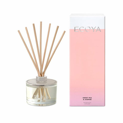 ECOYA - Reed Diffuser 200ml - Sweet Pea & Jasmine - Oscura - Bath, Body & Home Fragrance