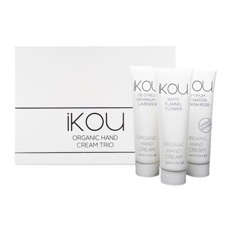 iKOU - Gift Pack - Organic Hand Cream Trio - 3x30ml