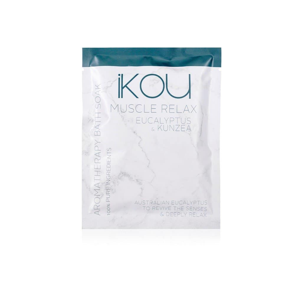 iKOU - Muscle Relax - Bath Soak 125g - Eucalyptus & Kunzea