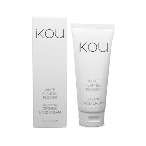 iKOU - White Flannel Flower - Organic Hand Cream 100ml