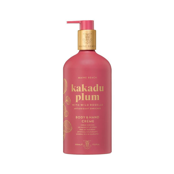 Maine Beach - Kakadu Plum - Hand & Body Cream 500ml