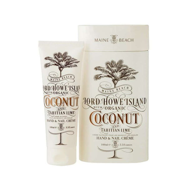 Maine Beach - Lord Howe Island - Hand & Nail Cream 100ml - Coconut & Tahitian Lime