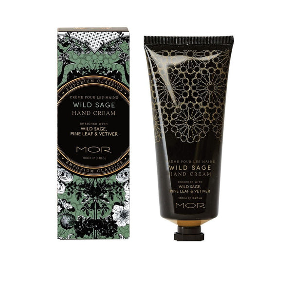 MOR Wild Sage Hand Cream 100ml - Emporium Classics