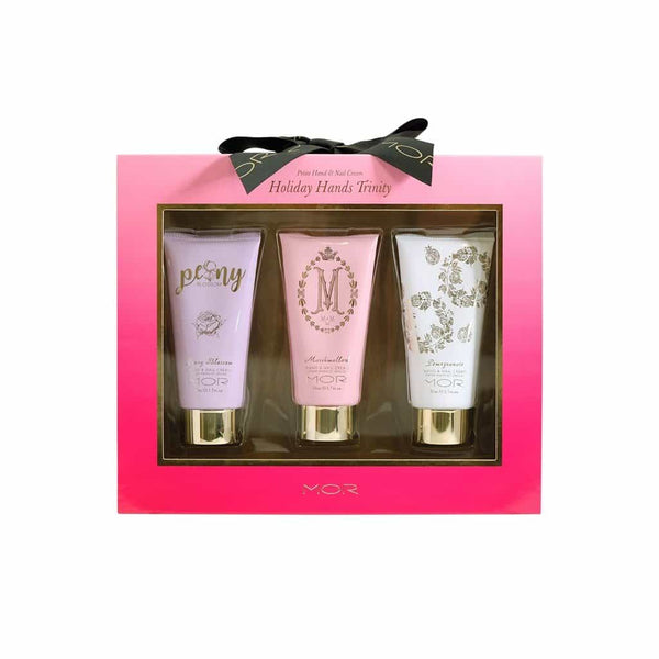 MOR - Signature Florals - Holiday Hands Trinity Gift Pack