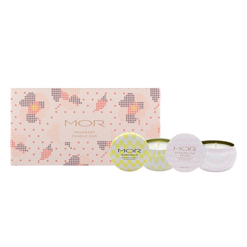 MOR Sugar Dust Fragrant Candle Duo