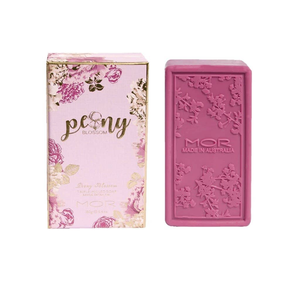 MOR - Triple Milled Soap 180g - Peony Blossom