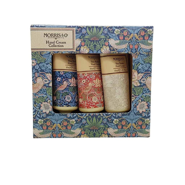 Morris & Co. - Strawberry Thief - Hand Cream Collection - 3x30ml