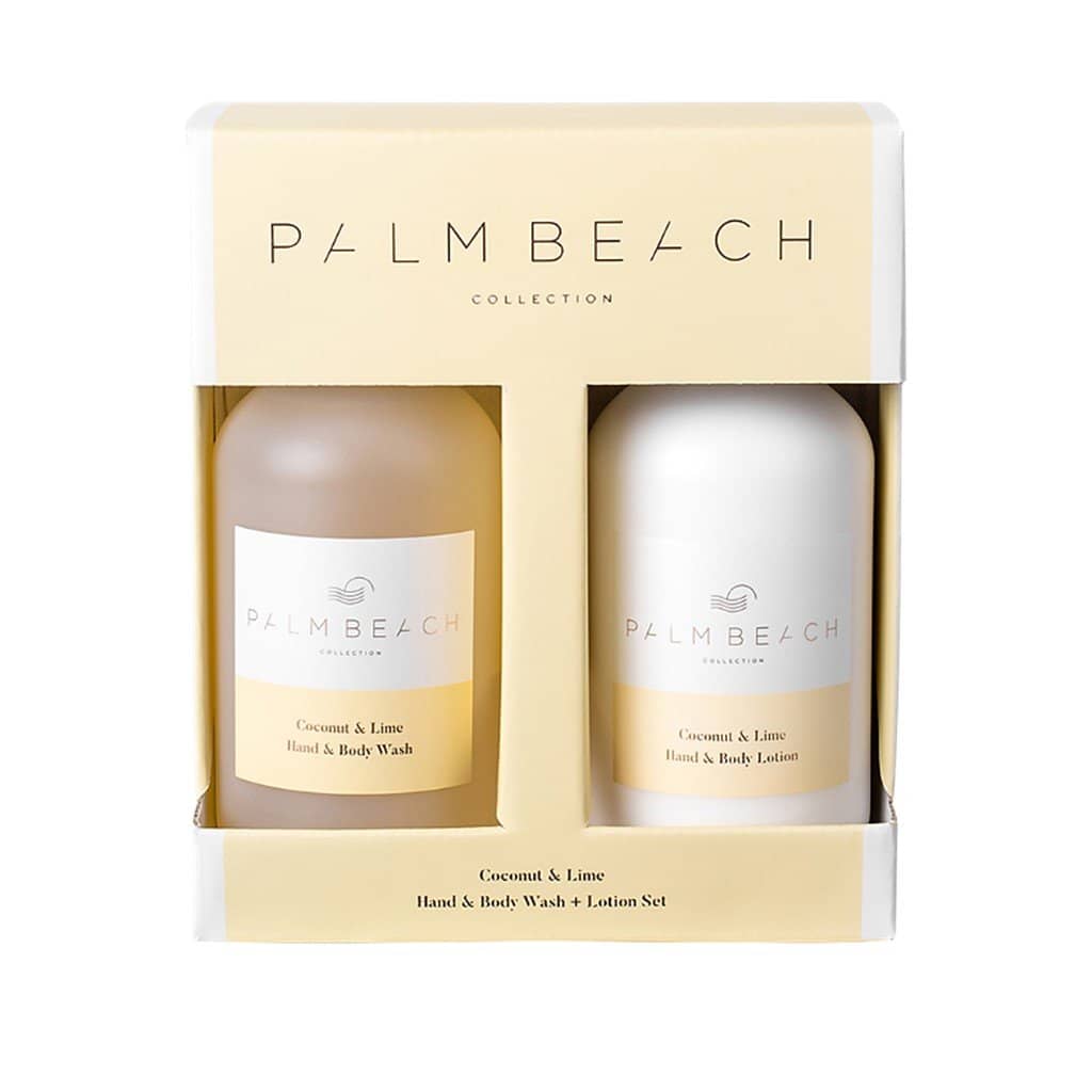 Palm Beach Collection - Hand & Body Wash & Lotion Set - Coconut & Lime