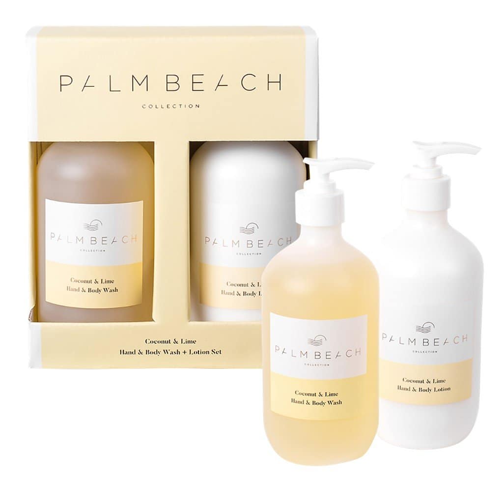 Palm Beach Collection - Hand & Body Wash & Lotion Set - Coconut & Lime