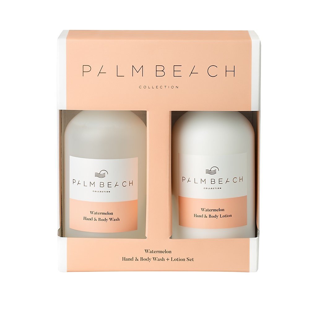 Palm Beach Collection Watermelon Hand & Body Wash & Lotion Pack