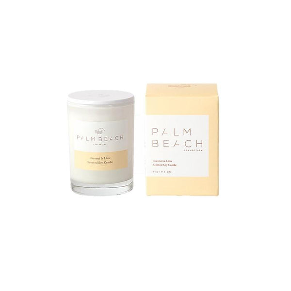 Palm Beach Collection - Mini Scented Soy Candle 90g - Coconut & Lime