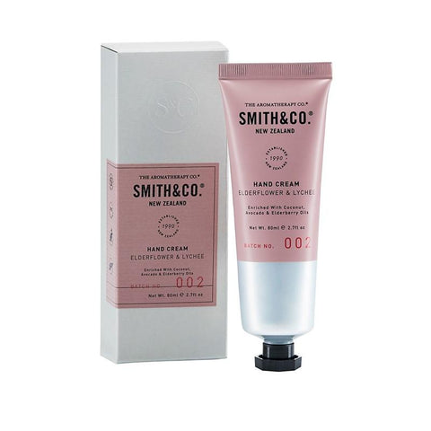 Smith & Co. - Hand Cream 80ml - Elderflower & Lychee