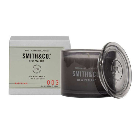 Smith & Co. - Soy Wax Candle 250g - Lime & Coconut