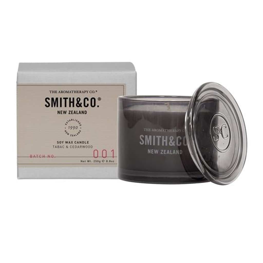 Smith & Co. - Soy Wax Candle 250g - Tabac & Cedarwood