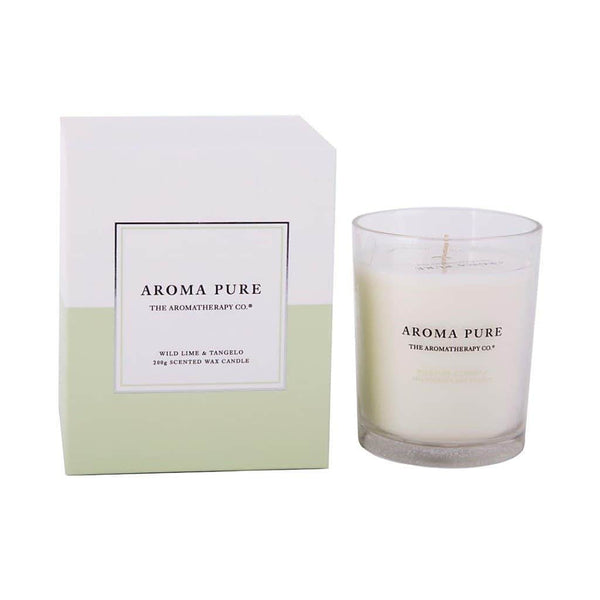 The Aromatherapy Co. - Aroma Pure - Candle 200g - Wild Lime & Tangelo
