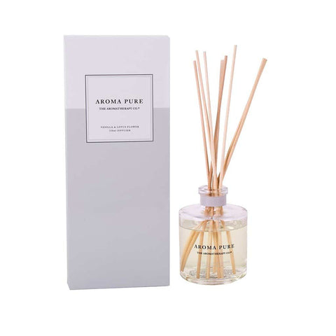 The Aromatherapy Co. - Aroma Pure - Diffuser 120ml - Vanilla & Lotus Flower