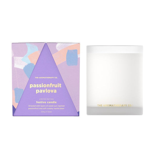 The Aromatherapy Co. Candle 350g - Passionfruit Pavlova