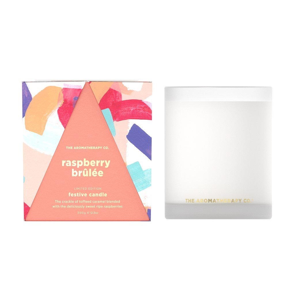 The Aromatherapy Co. Candle 350g - Raspberry Brulee