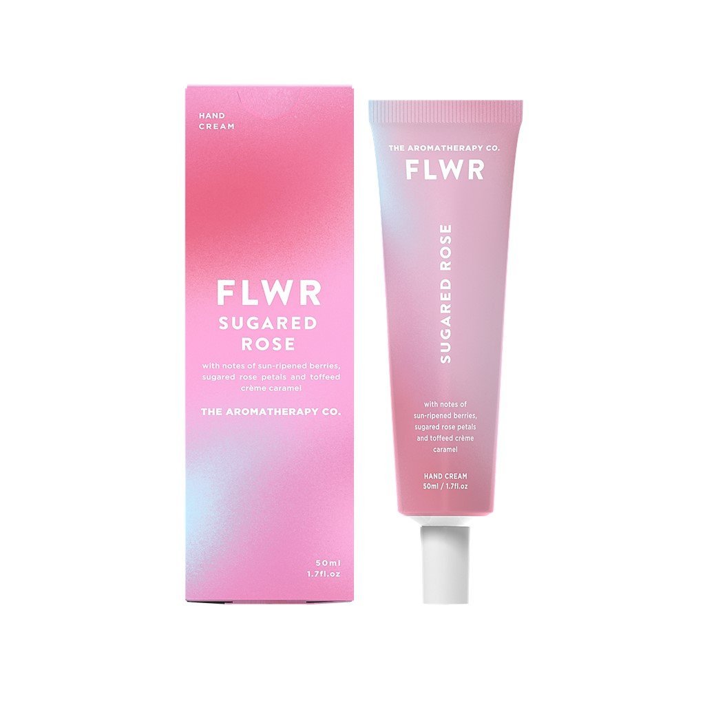 The Aromatherapy Co. FLWR Hand Cream 50ml - Sugared Rose