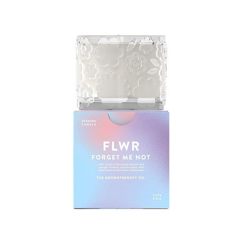 The Aromatherapy Co. FLWR Candle 100g - Forget Me Not