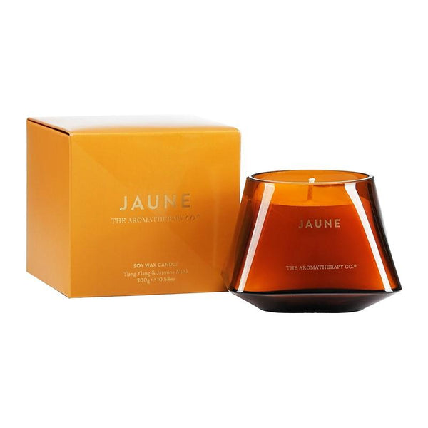 The Aromatherapy Co. - Jaune - Soy Wax Candle 300g - Ylang Ylang & Jasmine Musk