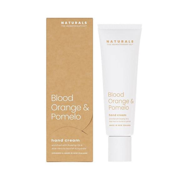 The Aromatherapy Co. Naturals Hand Cream 80ml - Blood Orange & Pomelo
