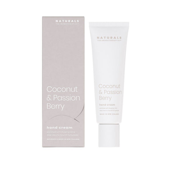 The Aromatherapy Co. Naturals Hand Cream 80ml - Coconut & Passion Berry