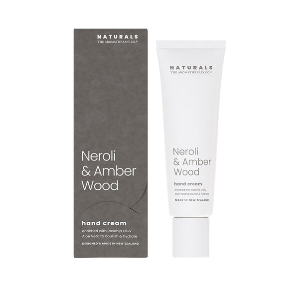 The Aromatherapy Co. Naturals Hand Cream 80ml - Neroli & Amber Wood