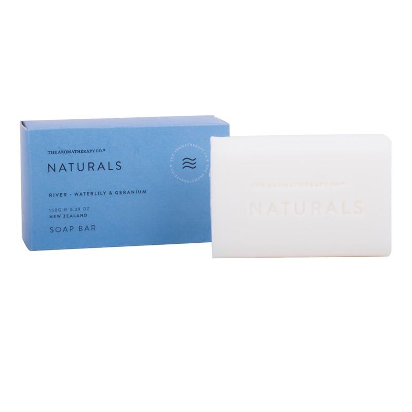 The Aromatherapy Co. - Naturals - River - Soap Bar 150g - Waterlily & Geranium