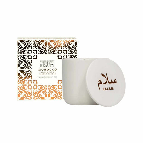 The Aromatherapy Co. - Rachel Hunter’s Tour of Beauty - Morocco - Candle 200g - Spiced Fig & Ginger