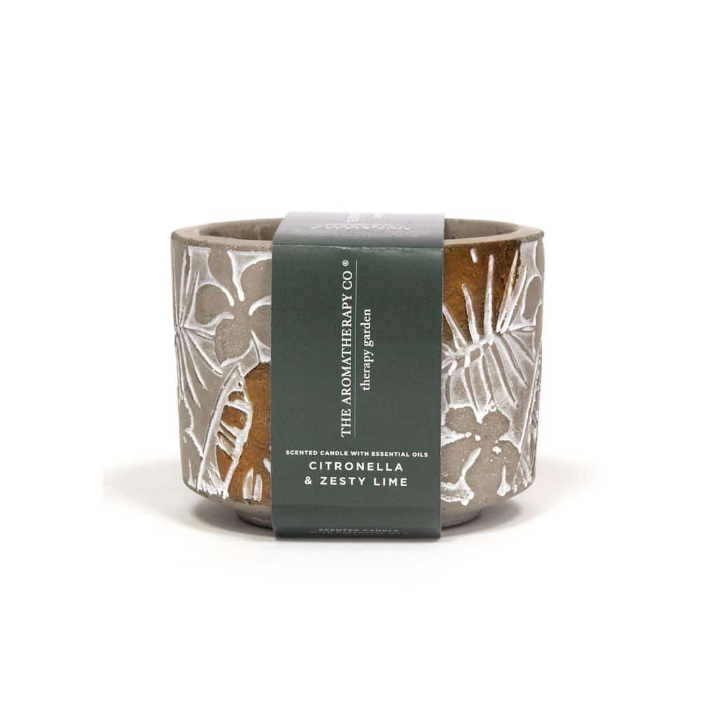 The Aromatherapy Co. - Therapy Garden - Citronella Candle 300g - Citronella & Zesty Lime