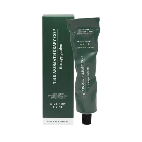 The Aromatherapy Co. - Therapy Garden - Hand Cream 75ml - Wild Mint & Lime