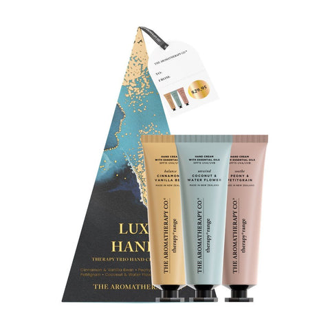 The Aromatherapy Co. Therapy Range Luxe Hands Hand Cream Set 3x30ml