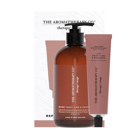 The Aromatherapy Co. Refresh & Rehydrate Set - Sweet Lime & Mandarin