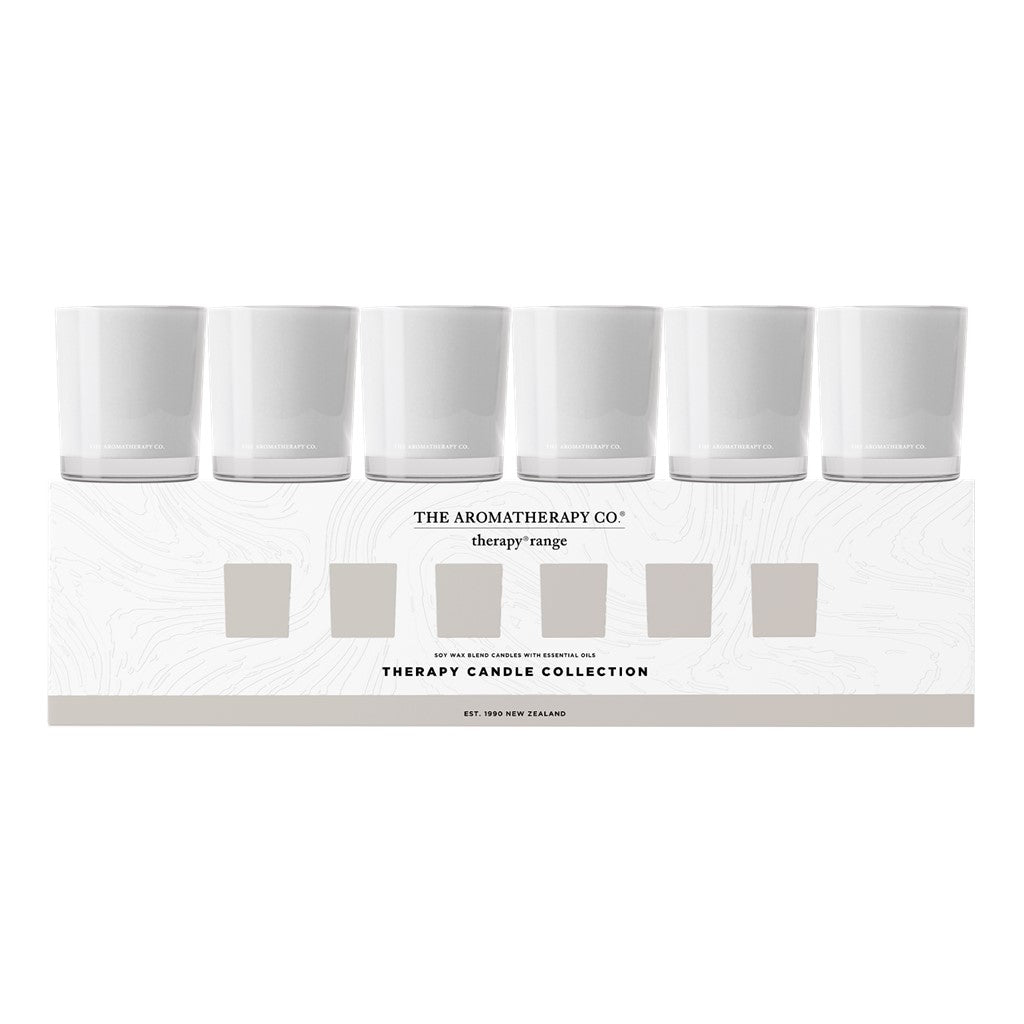 The Aromatherapy Co. Therapy Range Candle Collection - 6x50g